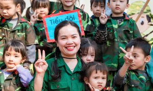 Chương trình hoạt động trãi nghiệm \\\" Chiến sỹ tý hon\\\"
